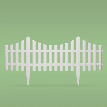 Virágágyás szegély / kerítés