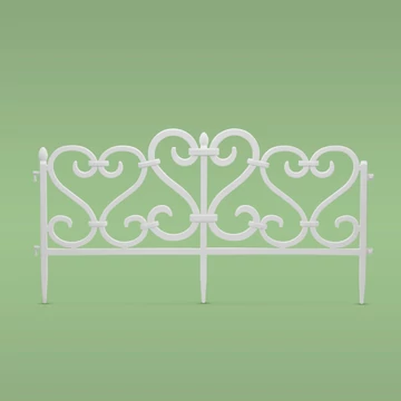 Virágágyás szegély / kerítés