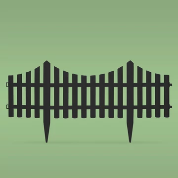 Virágágyás szegély / kerítés