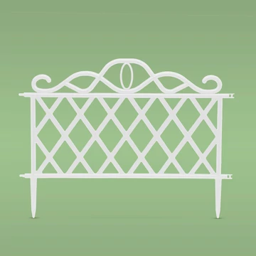 Virágágyás szegély / kerítés