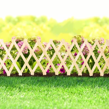 Virágágyás szegély / kerítés