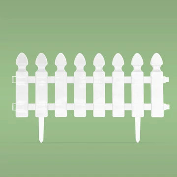 Virágágyás szegély / kerítés