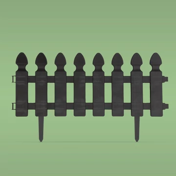 Virágágyás szegély / kerítés