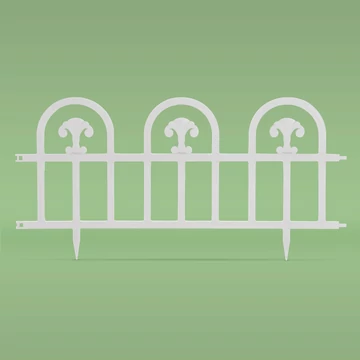 Virágágyás szegély / kerítés