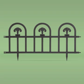 Virágágyás szegély / kerítés