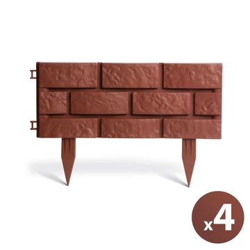 Virágágyás szegély / kerítés