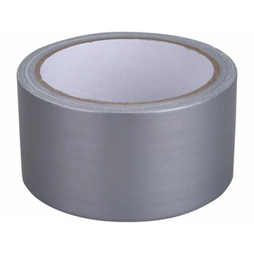 Ragasztószalag textiles, szürke, 50mm×10m (hobby szalag / duct tape)