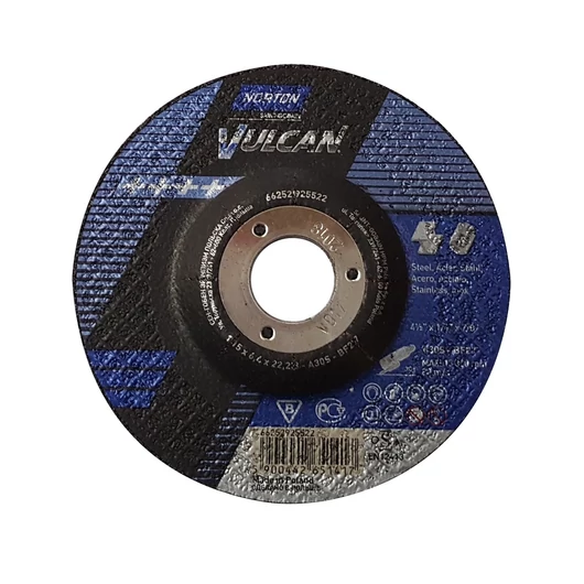 Norton tisztító 125x6.4 fém A30S Vulcan