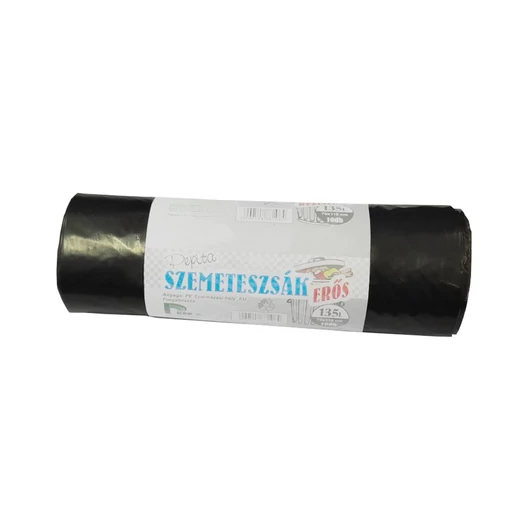Zsák szemetes 135l erős  10db / tekercs