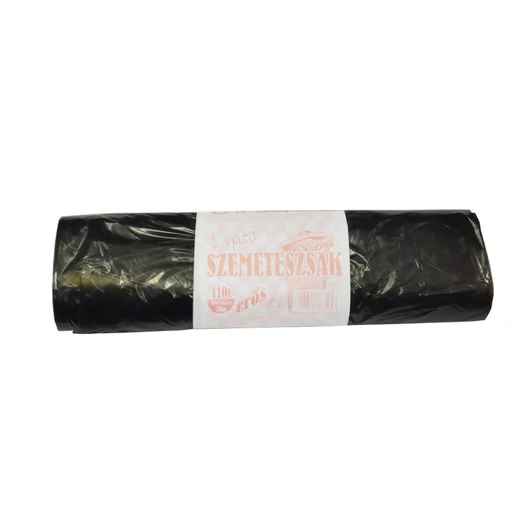 Zsák szemetes 110l erős  10db / tekercs