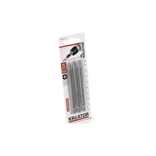 Kreator bit hegy PZ1 / 2/3 89mm 3db KRT061175