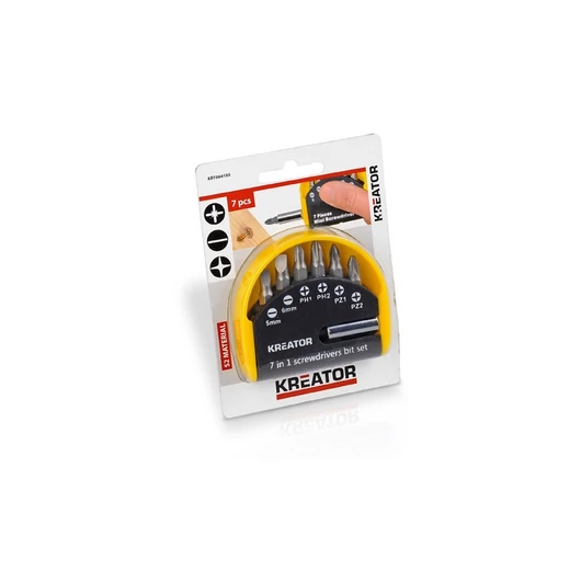 Kreator bitkészlet PZ / SL / PH  7 részes KRT064100
