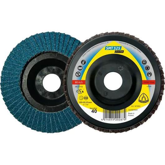 Klingspor lamellás fém SMT325 115 P 40 kúpos