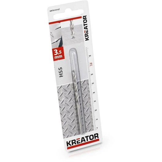 Kreator csigafúró 3.5x70 mm köszörült KRT010107