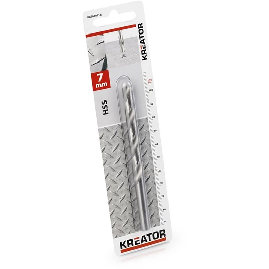 Kreator csigafúró 7.0x109 mm köszörült KRT010116