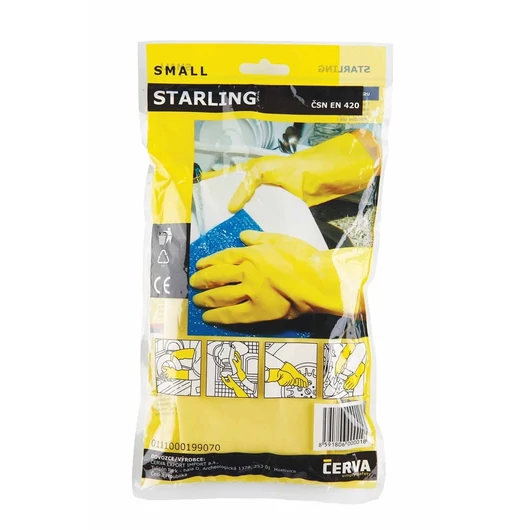 Védőkesztyű STARLING háztartási latex kesztyű - 9