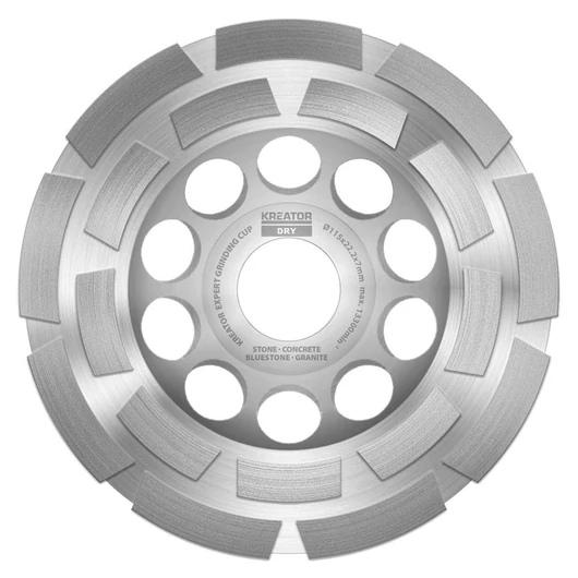 Kreator gyémánt vágótárcsa 115 mm Expert CUP KRT086100