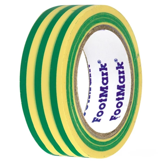 SMA SS 920 Szigetelőszalag 19x20m zöld / sárga