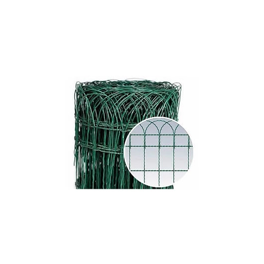 STR mini kerítés 400 mm/ 25 fm zöld bevonatos (431009)