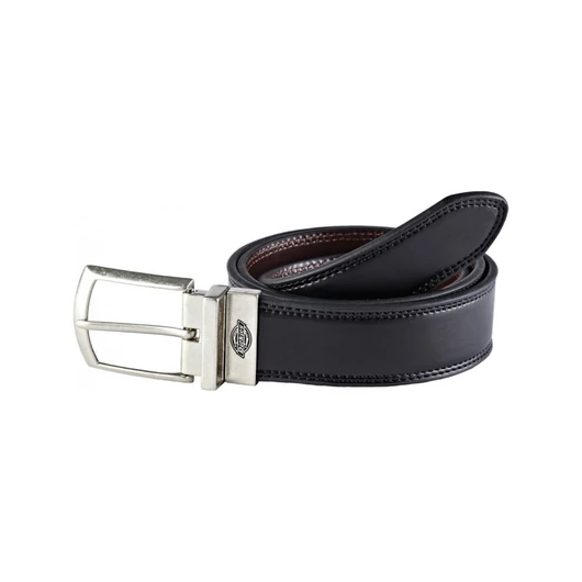 Dickies Silverton fekete-barna bőr öv  XL  ##