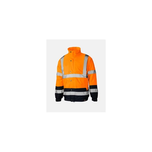 Dickies SA7005 jólláthatósági narancssárga / navy kabát  L