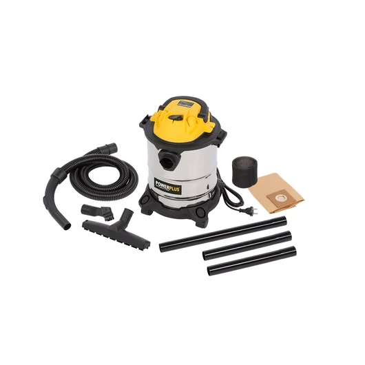 PowerPlus sárga száraz / nedves porszívó 1000W POWX322