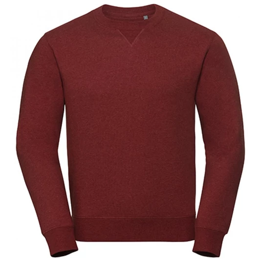 Pulóver brick red 0R260M Russel Authenic Melange Sweat  M
