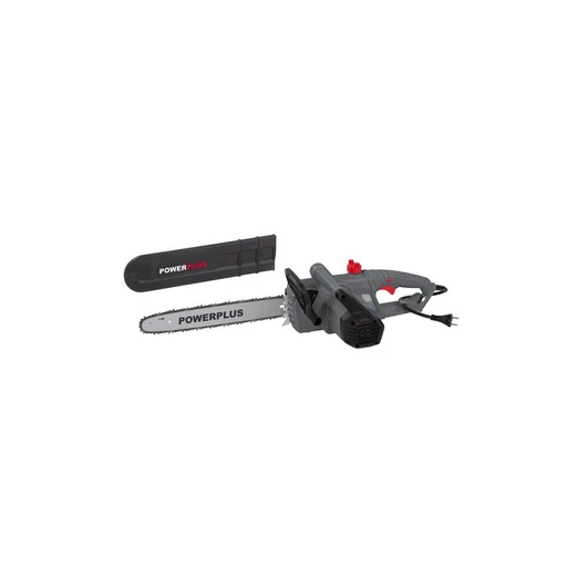 PowerPlus szürke elektromos láncfűrész 2200W 400mm POWEG10110