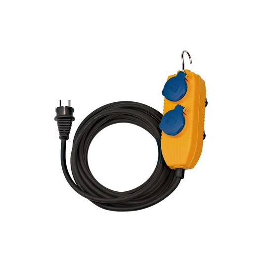 Építkezési hosszabbítókábel IP54 Powerblock-al 10m fekete H07RN-F (1151740010)