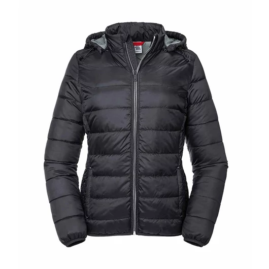 Kabát Ladies Hooded Nano steppelt fekete  S
