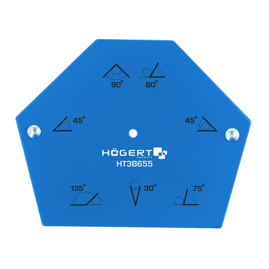 HÖGERT hegesztőszögmérő mágneses 138mm HT3B655
