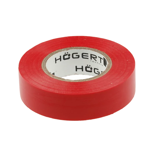 HÖGERT szigetelőszalag piros 19mm HT1P282