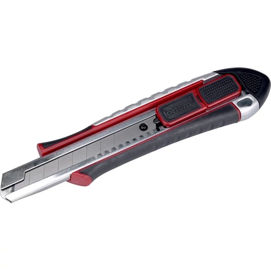Tapétavágó kés; automatikus penge visszahúzás, 18mm, pótpenge: 4780001 FORTUM