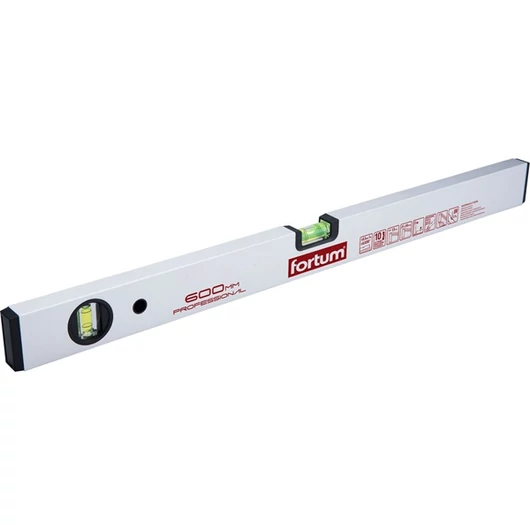 Vízmérték 0,5mm/m pontos ( alu.), elektronikusan kalibrált libella FORTUM; 1000mm