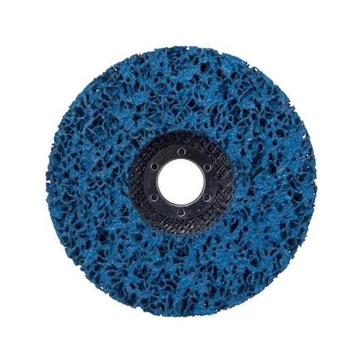 Csiszolókorong sarokcsiszolóhoz ("négertárcsa"), 125mm, 22 mm vastagság, üvegszálas hátlap, nylon és szilícium-karbid