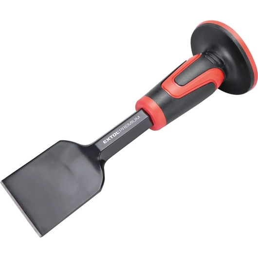 Laposvéső 60 mm széles, CV.; 250mm, (18 mm szár) erős duál műanyag kézvédővel, homokfúvott