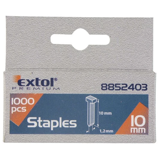 Szeg fejjel profi tűzőgéphez 1000db ; 12mm (2,0×1,2×0,52mm)