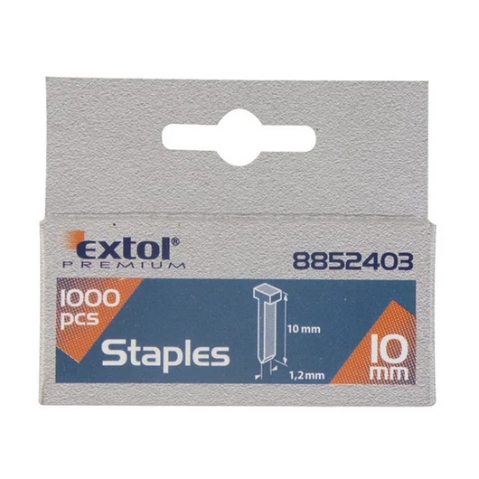 Szeg fejjel profi tűzőgéphez 1000db ; 14mm (2,0×1,2×0,52mm)