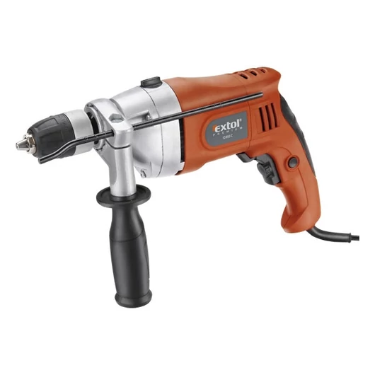 Ütvefúrógép , 850W, fémházas, 0-2800 ford/perc, click-lock gyorstokmány 1,5-13mm, papírdobozban