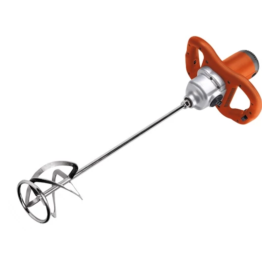 Elektromos festék- és habarcskeverő gép (mixer) 1600W, M14 menet, lágy indítás, ford I=180-380/min, II=300-650/min