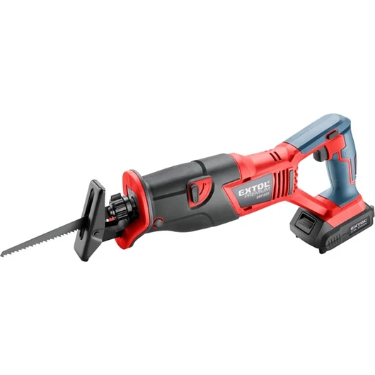 Akkus szablyafűrészgép, Share20V, 20V, Li-ion, 1db akku, 1db töltő, 2000 mAh, 0-3000 ford/perc