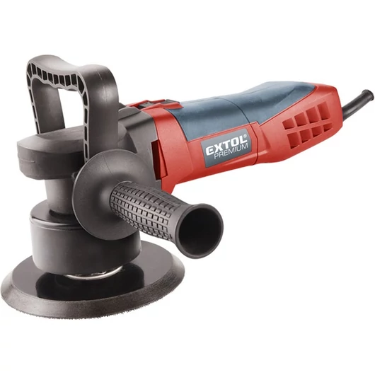 Sarok-polírozógép 150mm, 600W; szabályozható fordulatszám: 1500-6800 ford/perc, lágy indítású, papír doboz