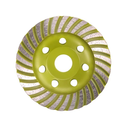 Gyémántcsiszoló korong; 125mm×22,2mm, Turbo/lamellás jellegű