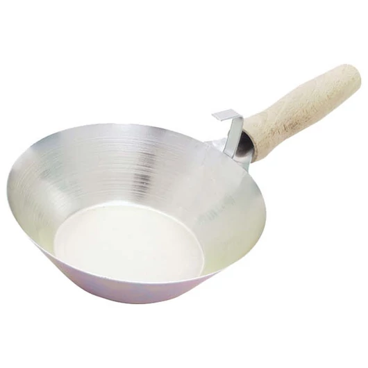 Kőműves serpenyő, horganyzott; 180mm