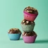 Kép 1/3 - Muffin papír szett - baby - 100 db / csomag