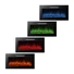 Kép 3/17 - Elektromos beépíthető kandalló - hősugárzó + RGB LED - 91 x 15 x 48 cm