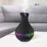 Kép 2/5 - Fényterápiás aroma diffúzor - fekete - 120 ml