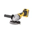 Kép 1/8 - PowerPlus sárga akkus szénkefementes sarokcsiszoló szett 125mm, 4Ah akku , 20V POWXB20050