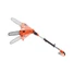 Kép 2/8 - PowerPlus Dual Power akkus teleszkópos láncfűrész alapgép 250mm 40V POWDPG75385