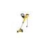 Kép 4/8 - PowerPlus sárga elektromos gyomláló 400W  110mm POWXG6650